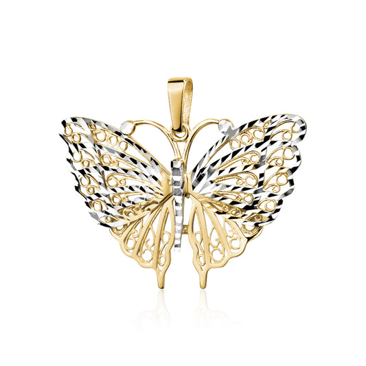 10K TT BUTTERFLY CHARM