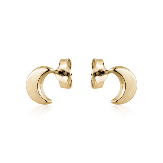 10KY TINY MOON STUD
