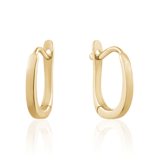 NEW!! 10KY TINY LEVER BACK EARRINGS