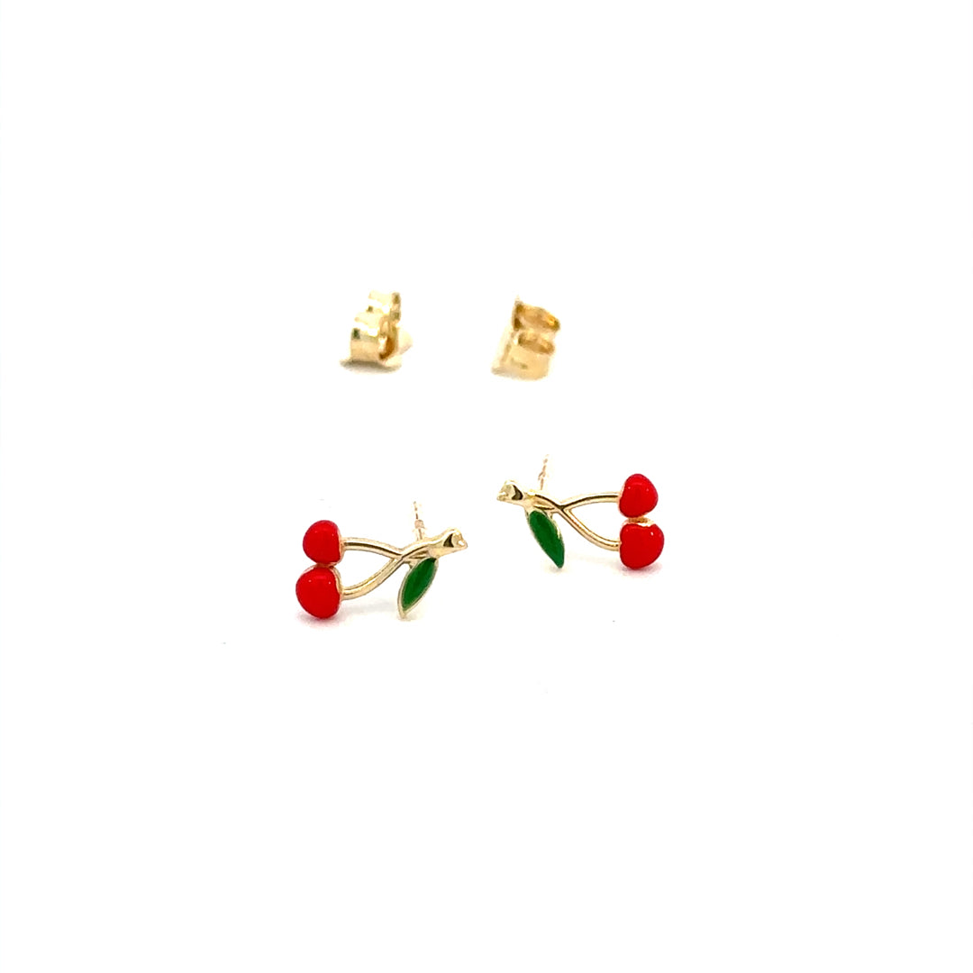 10KY CHERRY STUDS ZA-6121