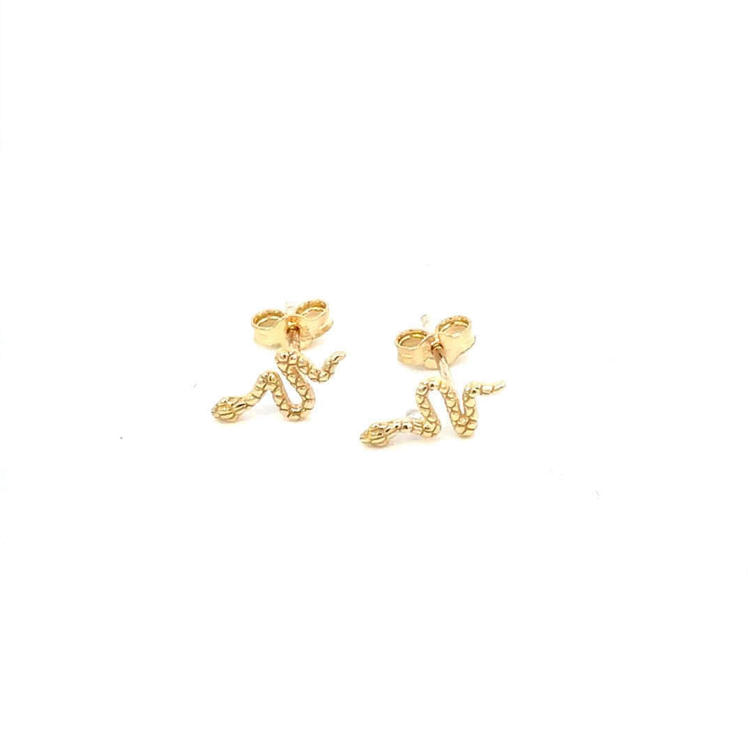10KY TINY SNAKE STUDS ZA-6122