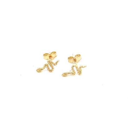 10KY TINY SNAKE STUDS ZA-6122