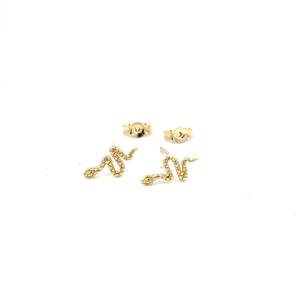 10KY TINY SNAKE STUDS ZA-6122