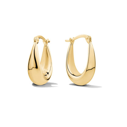 10KY PUFFY OVAL HOOPS ZA-6123