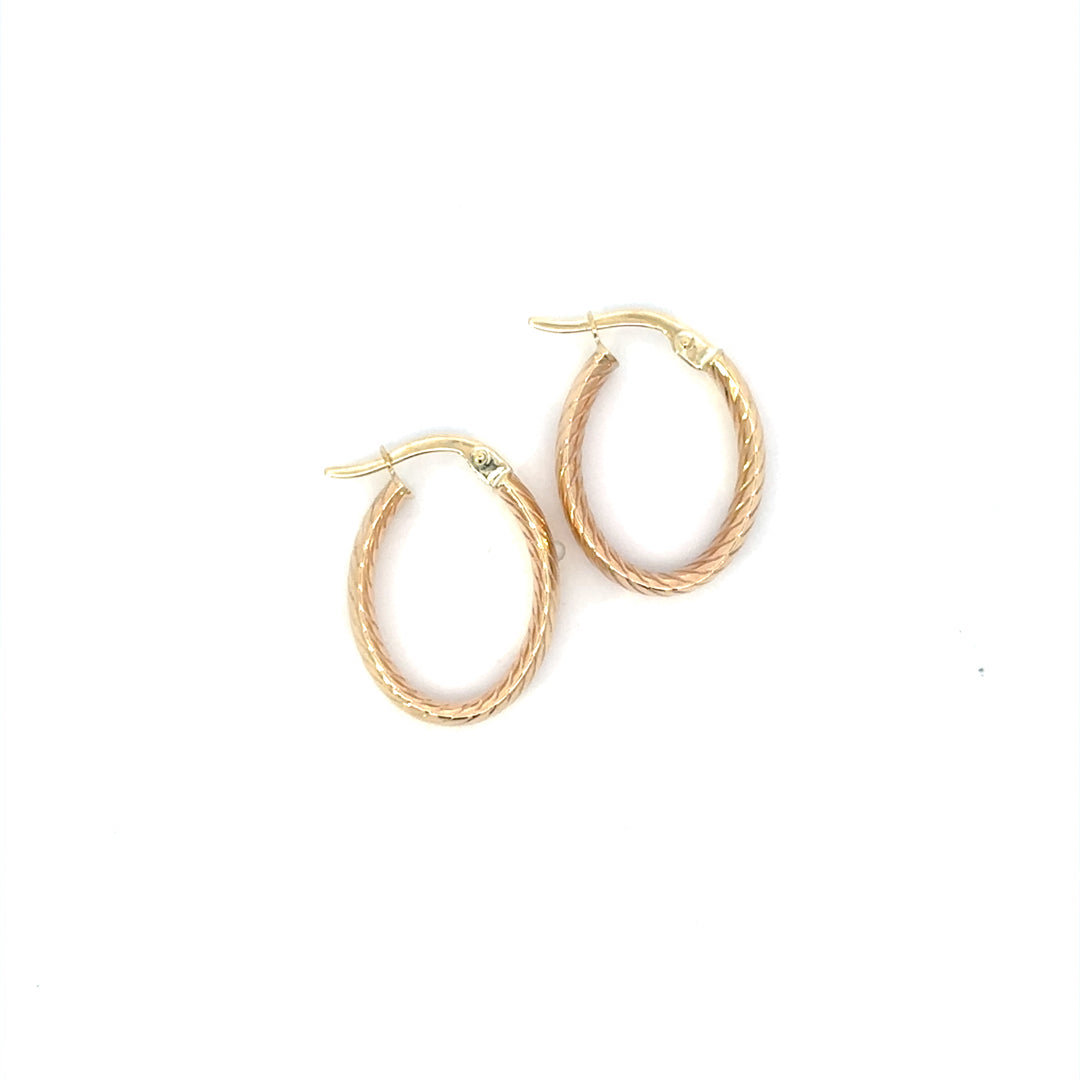 10KY OVAL HOOPS ZA-6129