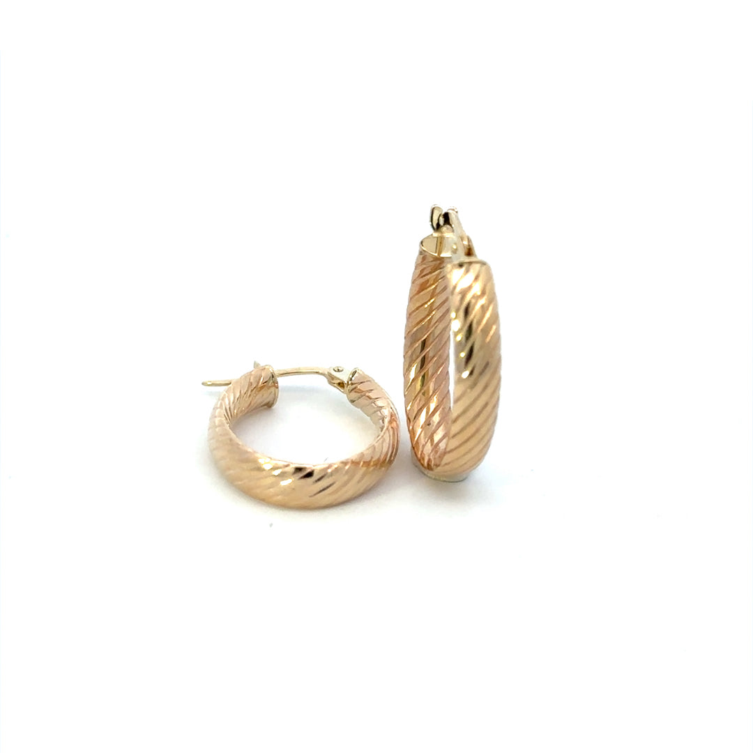 10KY OVAL HOOPS ZA-6129
