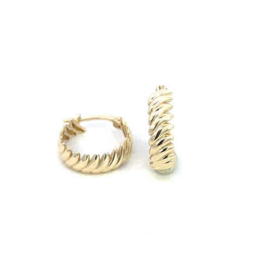 10KY SCALOPPED HOOPS