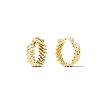 10KY SCALOPPED HOOPS