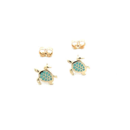 10KY TURTLE STUDS