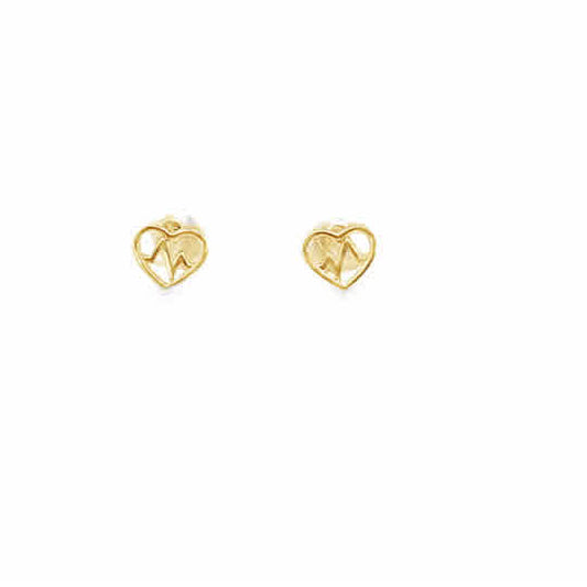 10KY HEART BEAT STUDS