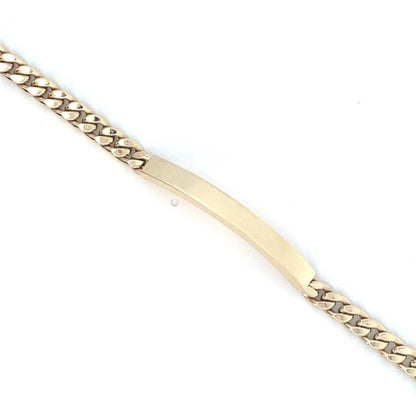 10KY CUBAN ID BRACELET