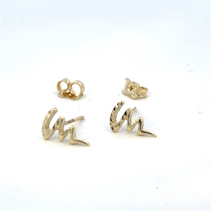 10KY TINY SNAKE STUDS