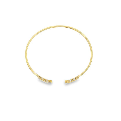 10KTT CZ BANGLE ZGLB-5917