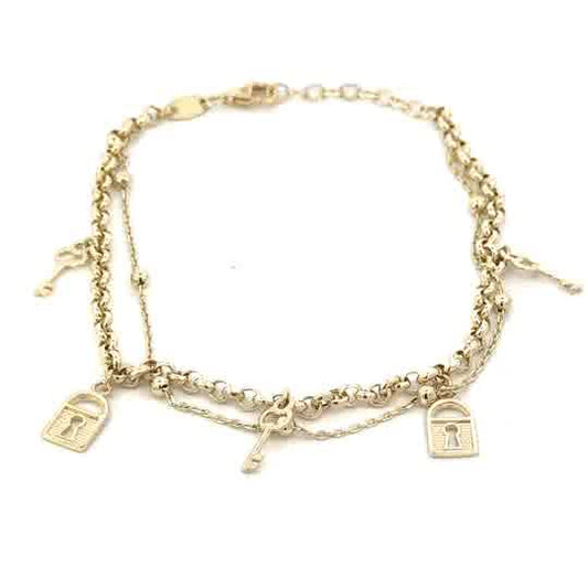 10KY CHARM BRACELET ZGLB-5922