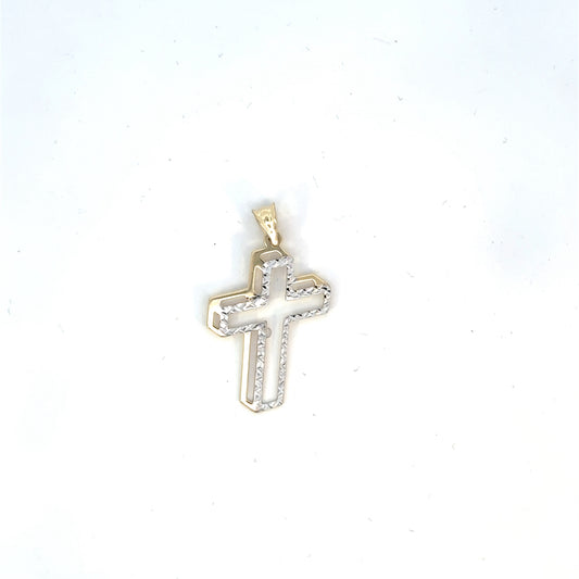10KTT CUT OUT CROSS