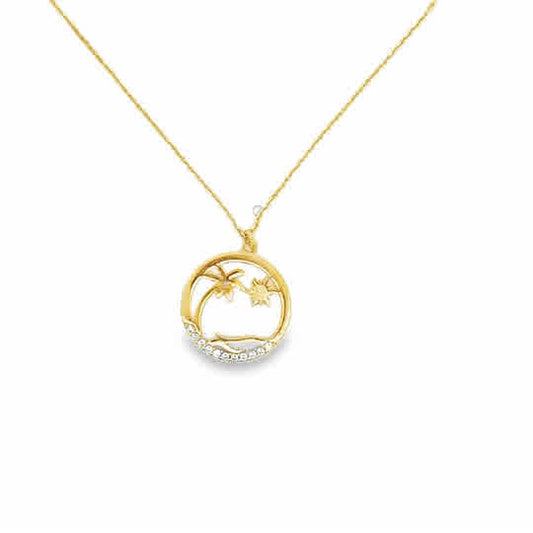 10KY NECKLACE ZJFN-077