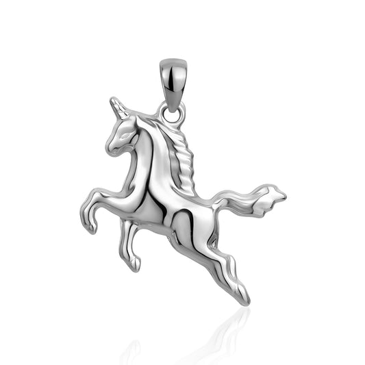 STERLING SILVER UNICORN ZS-4743