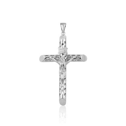 STERLING SILVER XXLARGE CRUSIFIX ZS-1335