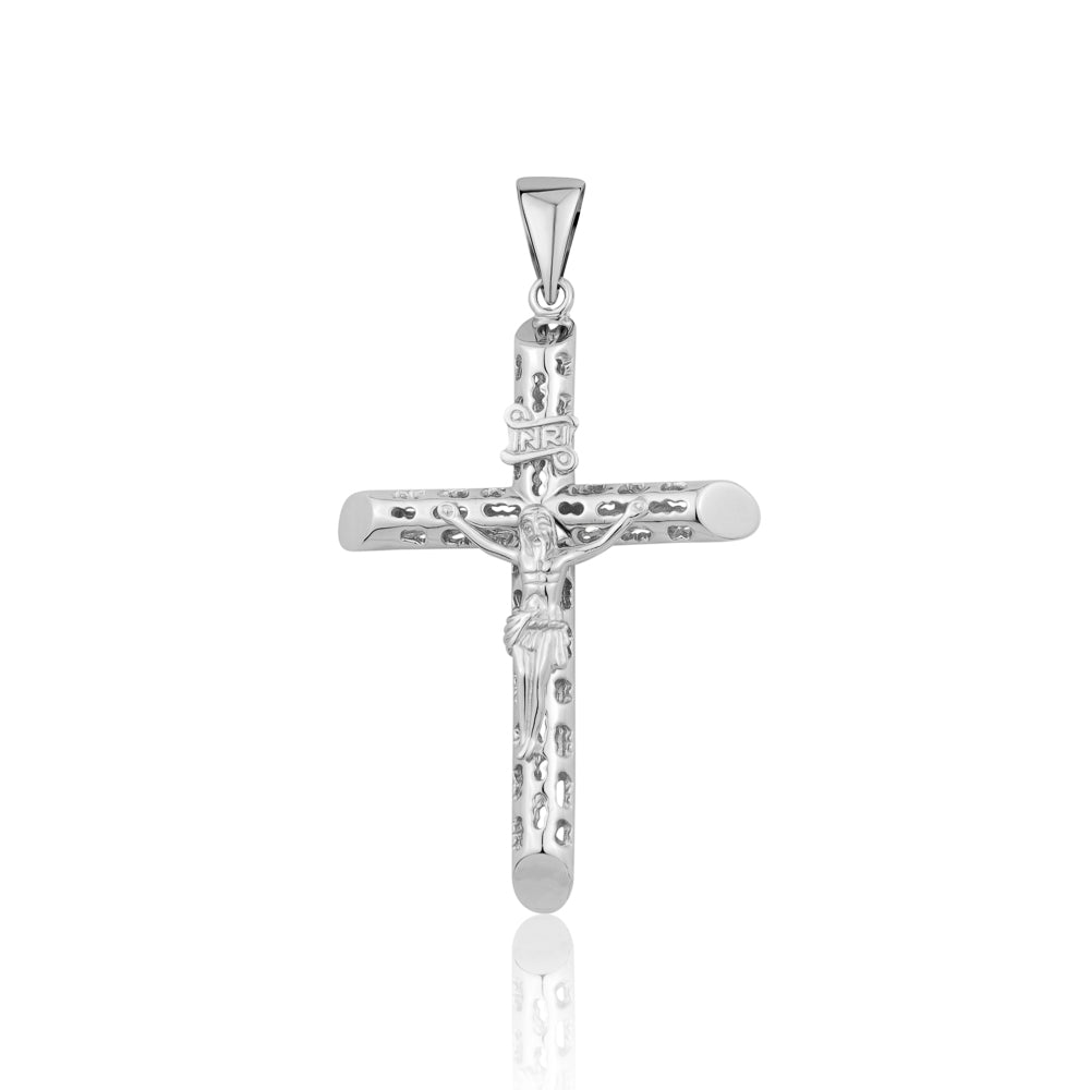 STERLING SILVER XLARGE CRUSIFIX ZS-1336