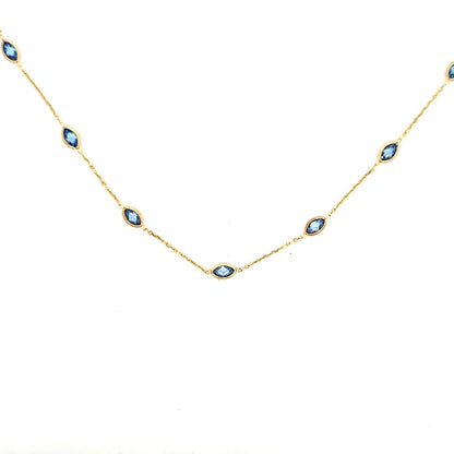 10KY BLUE COLOUR CHAIN ZVN-034