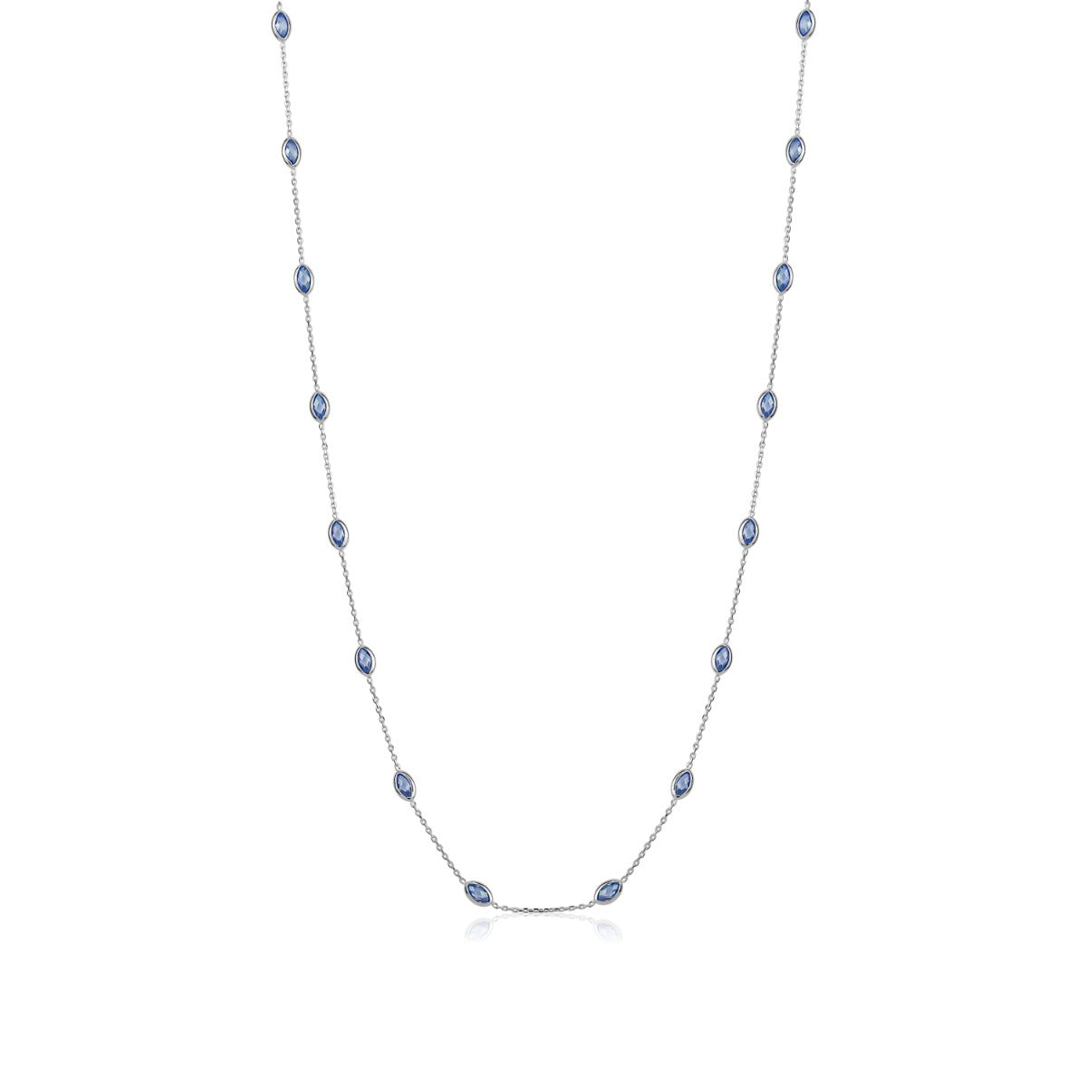10KW CHAIN WITH BLUE STONES