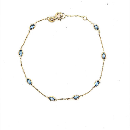 10KY BLUE COLOUR CHAIN ZVN-034