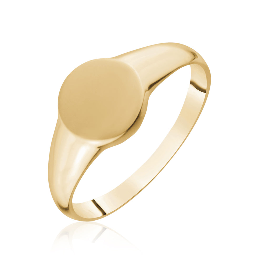 10KY SIGNET RING ZVR-017